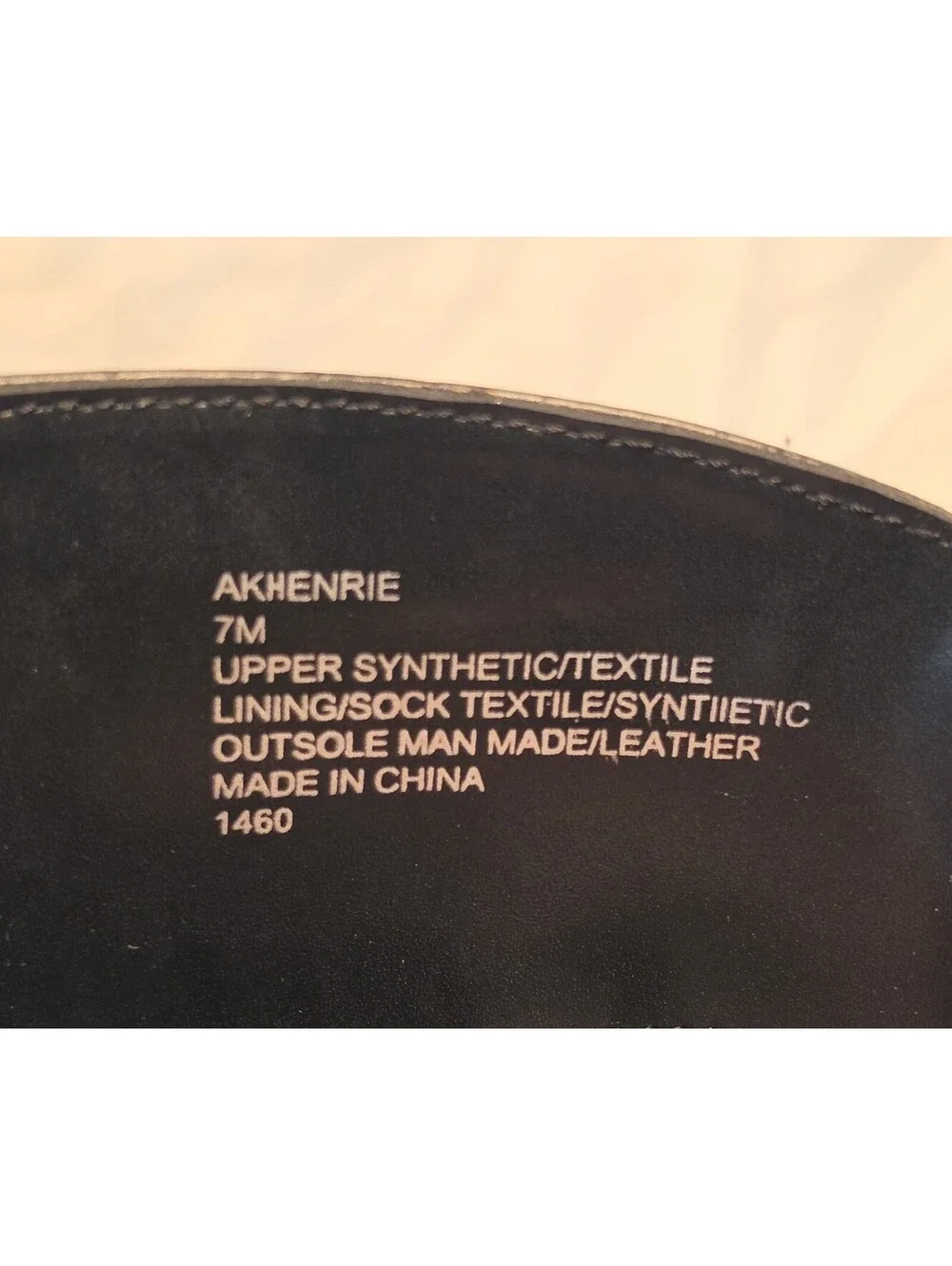 Anne Klein Henrie iFlex Black Croc Embossed Knee High Boots Women’s 7M